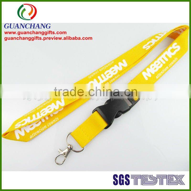 custom id card holder lanyard with retractable reel