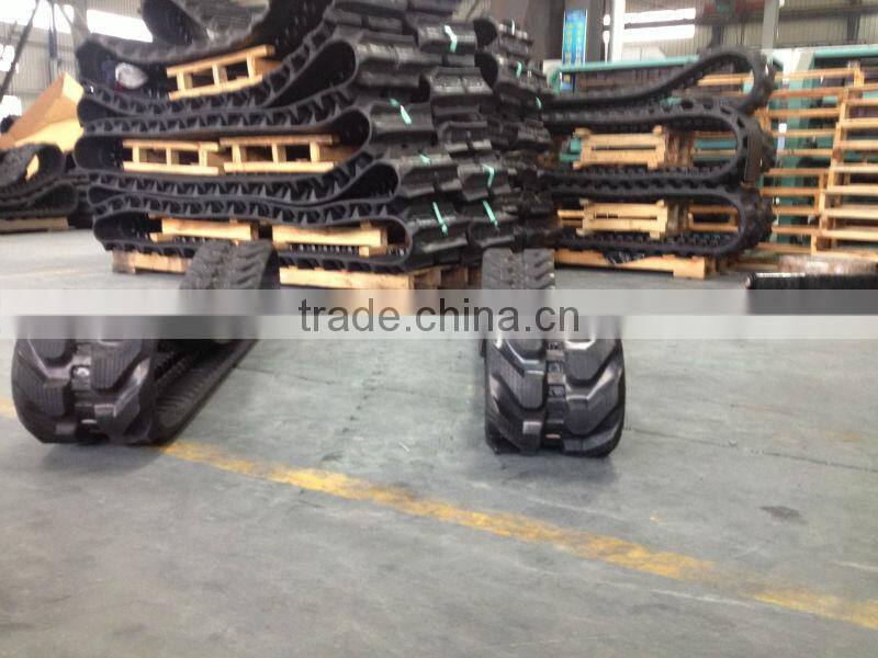 Mini excavator rubber tracks ,small rubber track,rubber track system