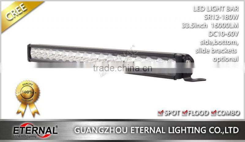 180W truck light bar fire enginee rescue vehicles high brightness spot flood combo working lamp