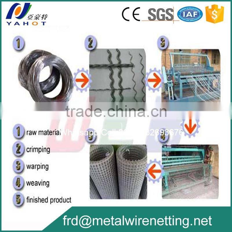 Full automatic crimped wire mesh weaving machine(professional manufacturer)
