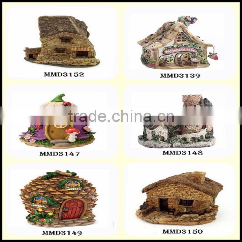 2013 Popular Pair of Delicate Medium Resin Fantasy Fairy Door Decor