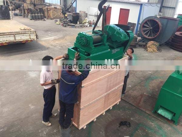 Double roller pelletizer machine, granulator making machine with CE