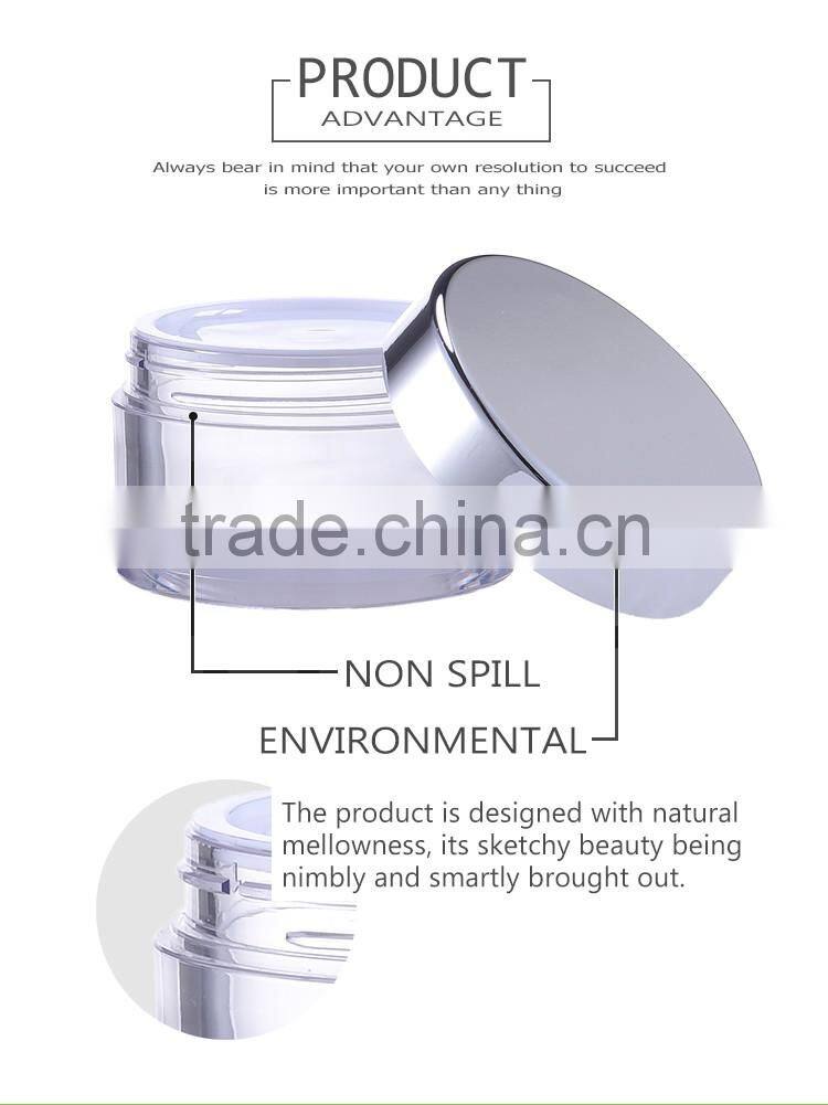 Functional plastic cosmetic jar SR-2387