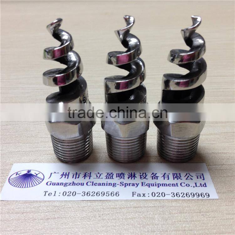 Stainless steel water spray spiral nozzles