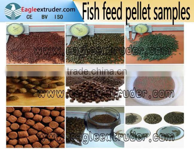floating fish feed pellet machine/extrusion machine