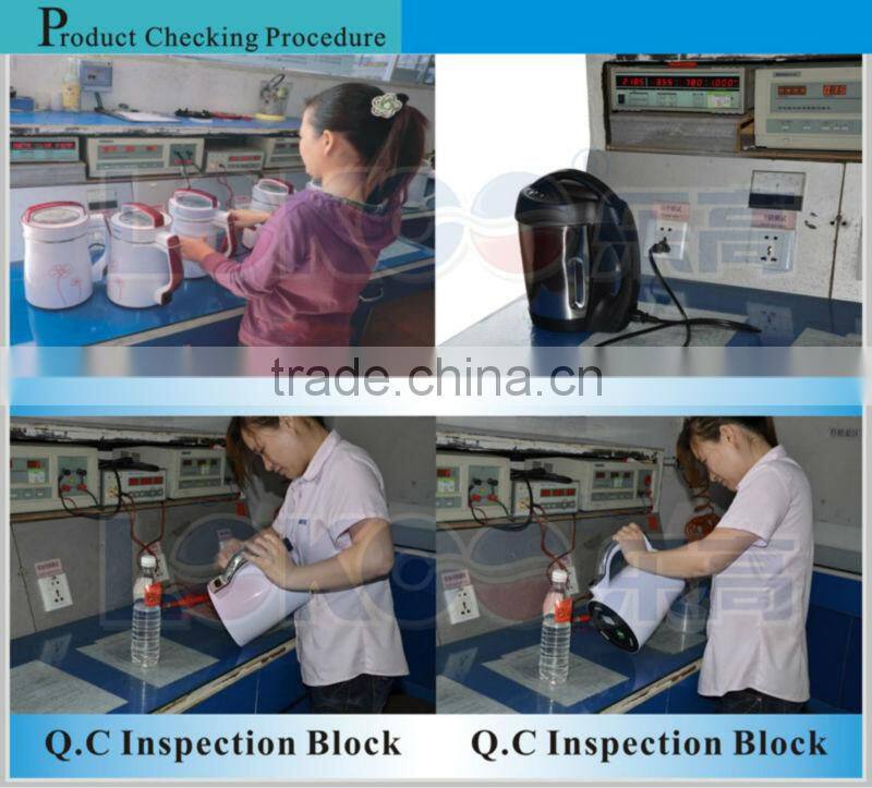 Promotion Plastic Electric Water Boiler ,colorful,cheap