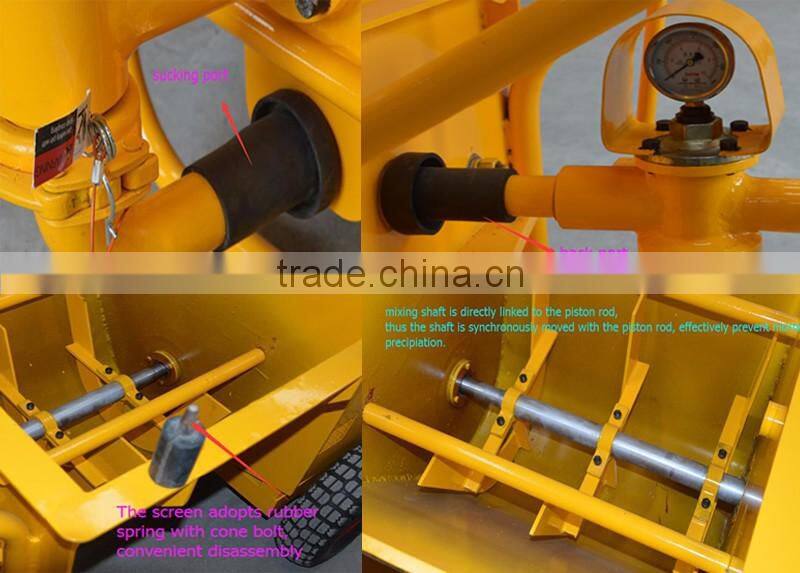 Hot sale construction GMP35/30r electric piston mortar sprayer for wall