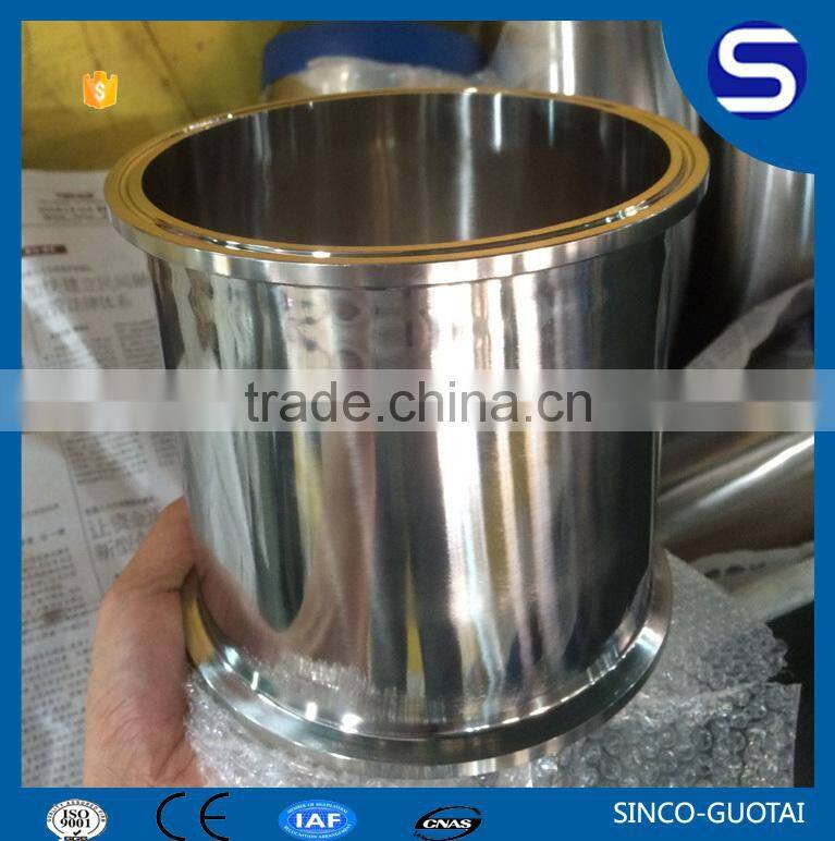 Best price of 304 316 sanitary spool fitting tri clamp