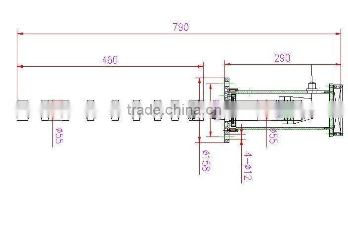 high power Ultrasonic homogenizer in mixing equipment