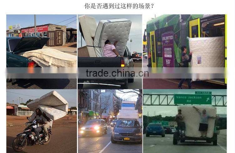 China foshan semi automatic mattress wrapping machine after compress