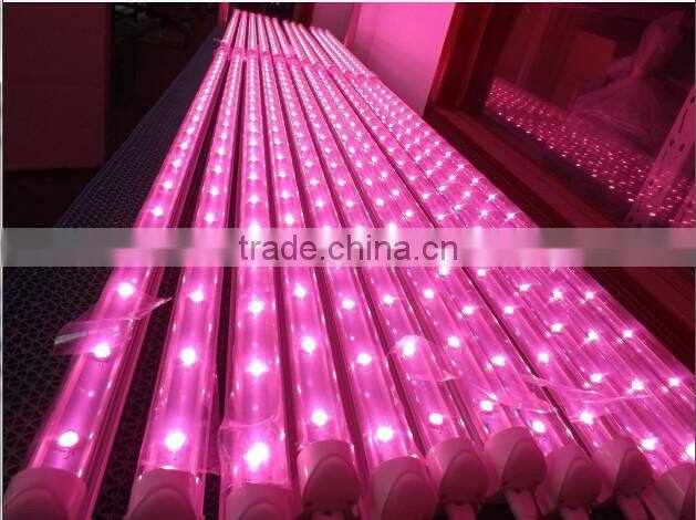 10W 2ft T8 Led Grow Tube, Full Spectrum High Power Led 20X1W For Aeroponic Growing Systems