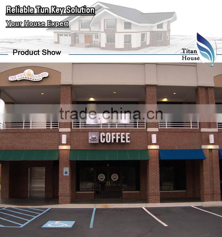 Modern Design Prefabricated Coffee Shops of Quality