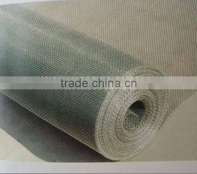 Deckle Edge Redrawing Wire Mesh/Galvanized Netting/Square Hole Wire Mesh(direct factory)