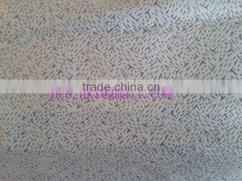 Heavy duty oil and solvent nonwoven wiper