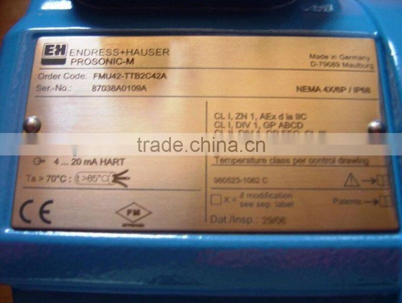 Endress Hauser Liquid Level Transmitter