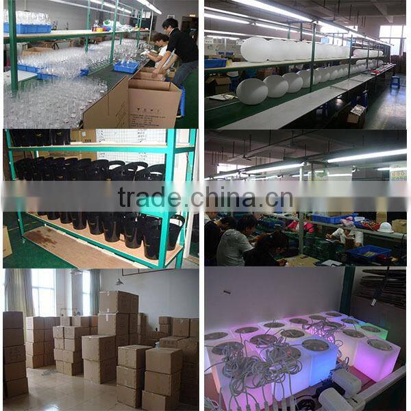 2016 New Fashion Liquid Attractive Magic LED Champagne Glass Inductive Color Cup Goblet Popular for Party Bar Wedding or KTV