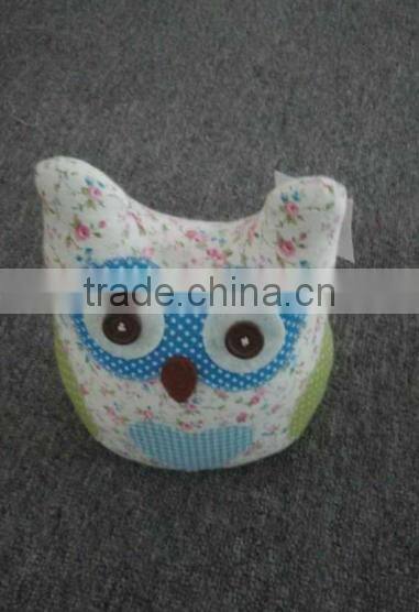 Store More Beautiful Mini Owl Calico Polyesater Door Stops