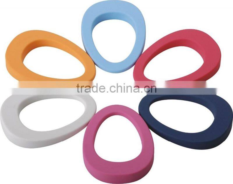 High quality Door Stop Steel Handle Door Wedge Black sliding door stopper