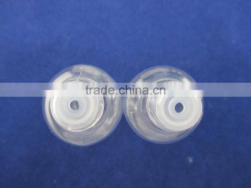 6pcs plastic travel bottle set transparent travel bottle kit