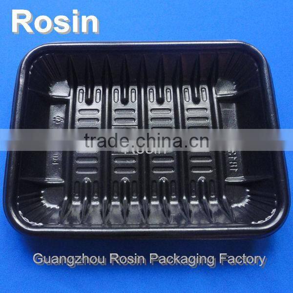 High quality customized clamshell black food packaging with competitive price