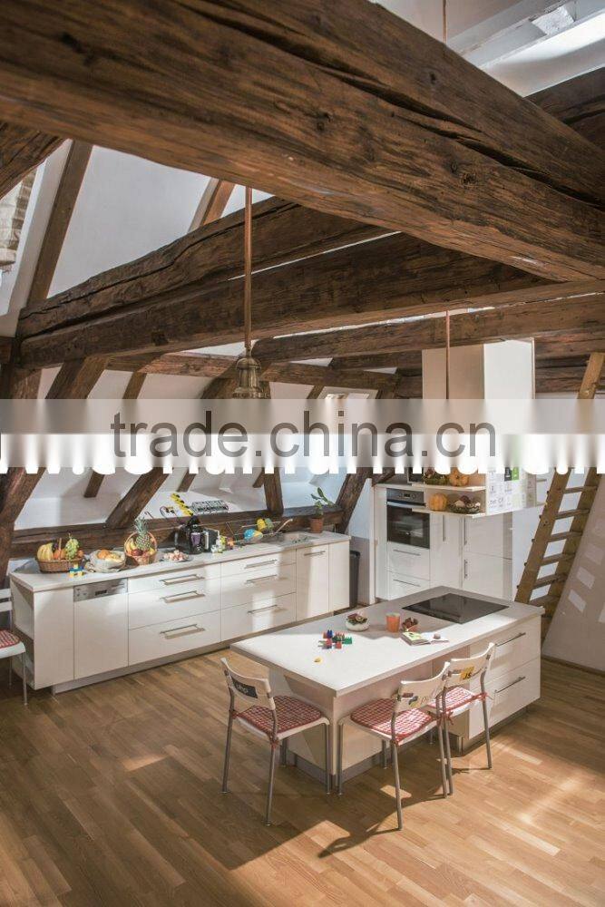 Design personal stylish pure acrylic solid surface built home kitchen