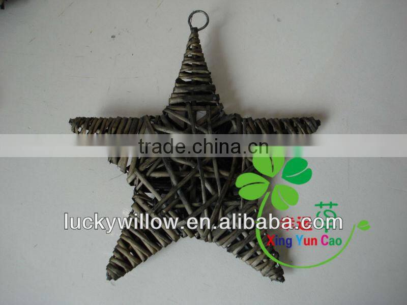 2013 wicker hanging heart for home&garden decration/Christmas craft