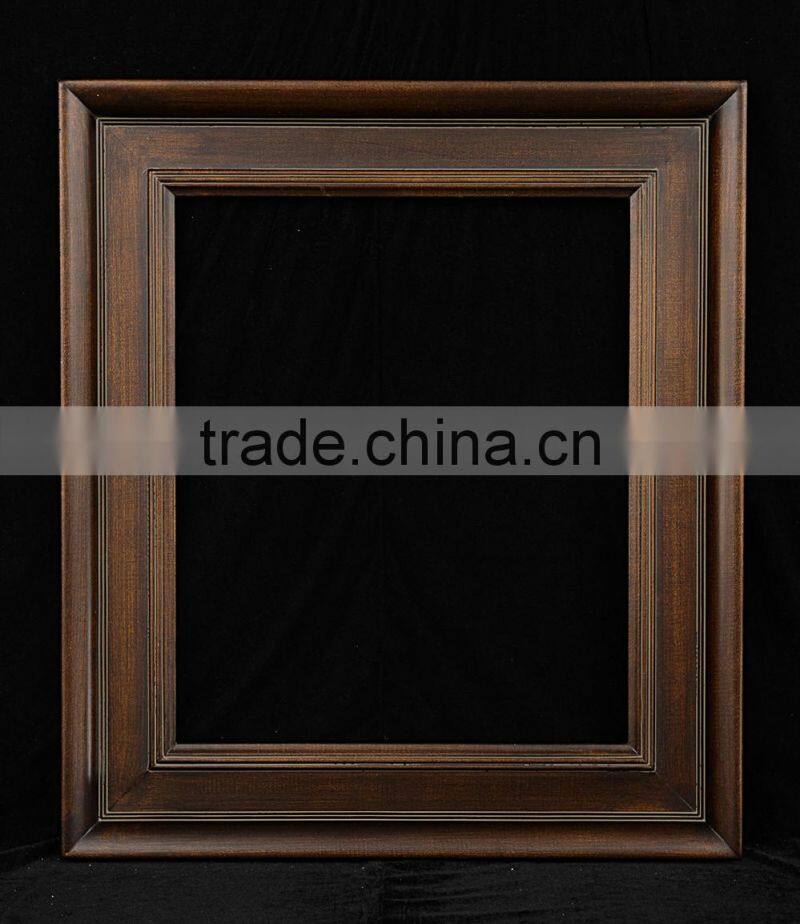 Classical Wooden Picture Frame in Brown 50x60cm size canvas painting frame