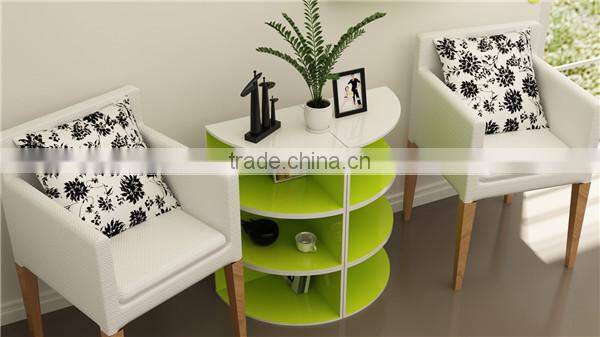 LOYOKI DIY funny fan-shaped storage cabinet