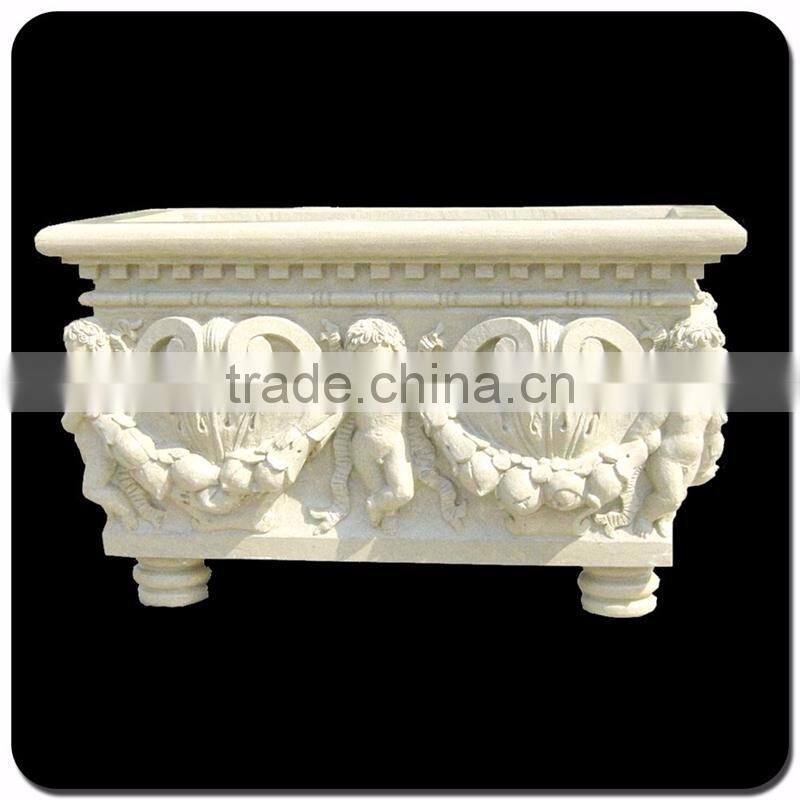 Cheap garden decorations landscaping long flowerpots