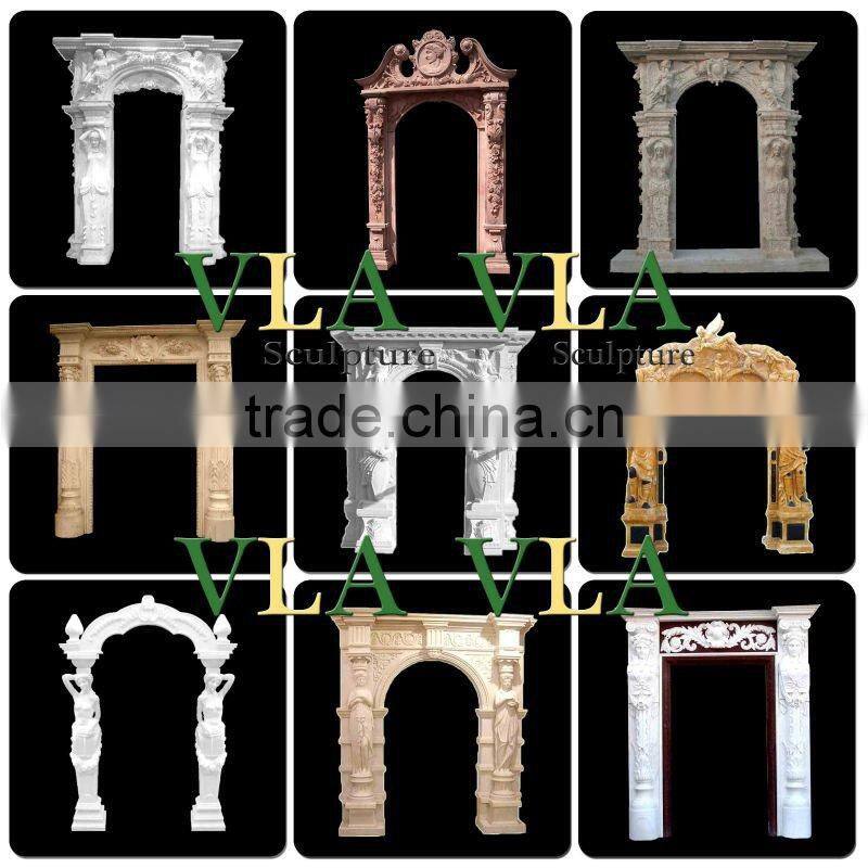 2013 New Style White Marble Doorway Carving VD-002C