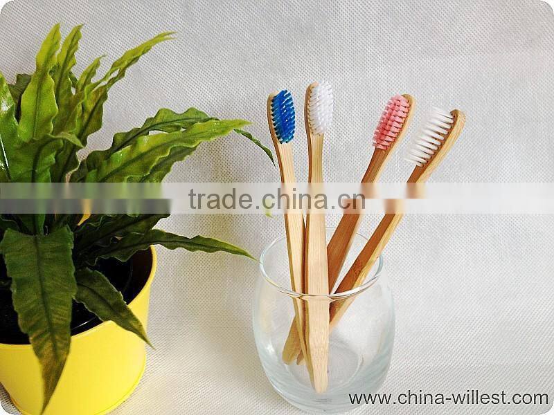 adult bamboo toothbrush with soft bristle
