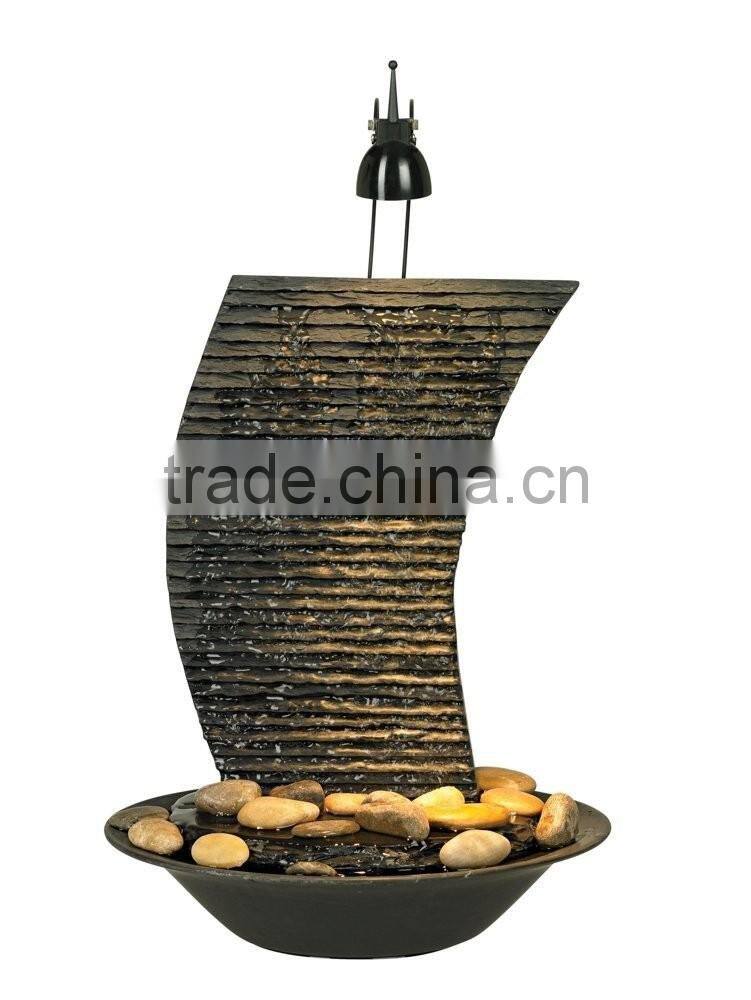 Water Ripple Lighted Table Fountain