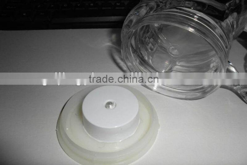 Halloween plastic 350ml LED light skull mugs cup for party decoration