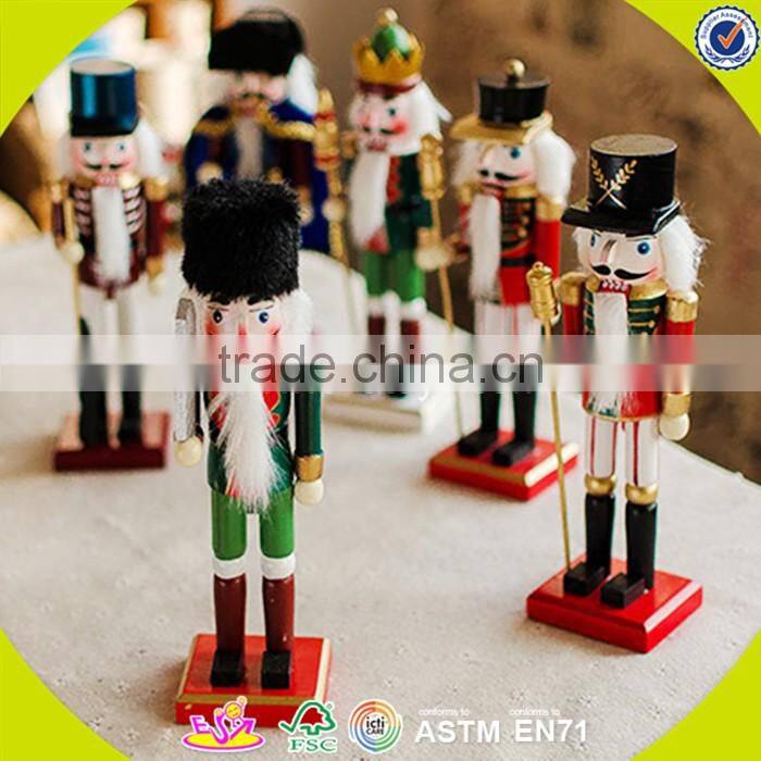 wholesale baby wooden delicate nutcracker, popular kids wooden nutcracker, fashion wooden nutcracker W02A007