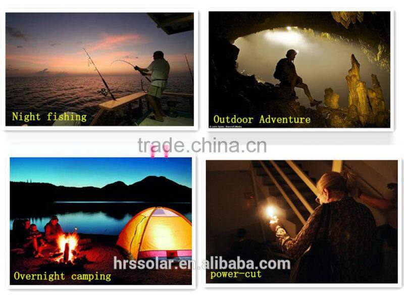 2015 New design solar rechargable led lamp with OEM & ODM