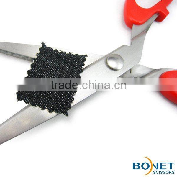 S14006P LFGB certificated 9" dress cutting plastic handle tailor sewing scissors