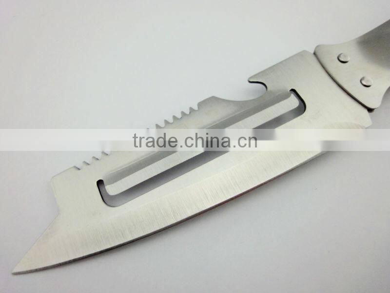 Top quality stainless steel kitchen tools 4in1 multi function peeler with tweezer