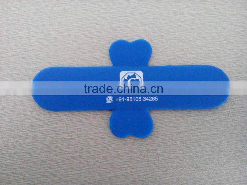 China manufacturer supply fancy new design silicone mobile phone card holder with high quality