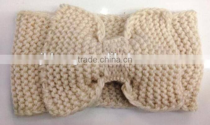 STOCK Wholesale crochet head wraps crochet bow knit headwrap
