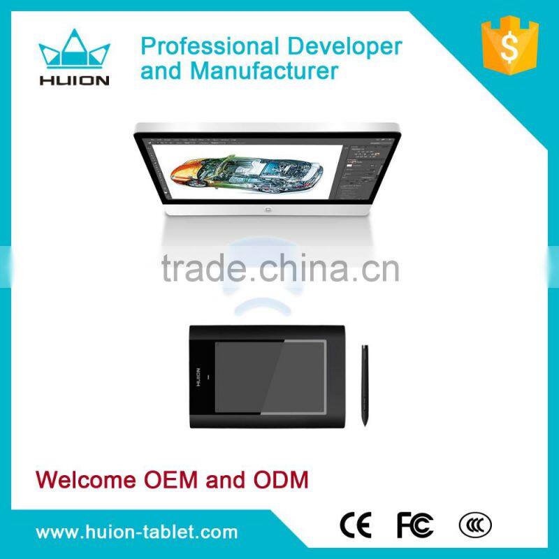 New Fashion!Huion W58 5x8 inches digital graphic pen touch drawing tablet writing board for architecture