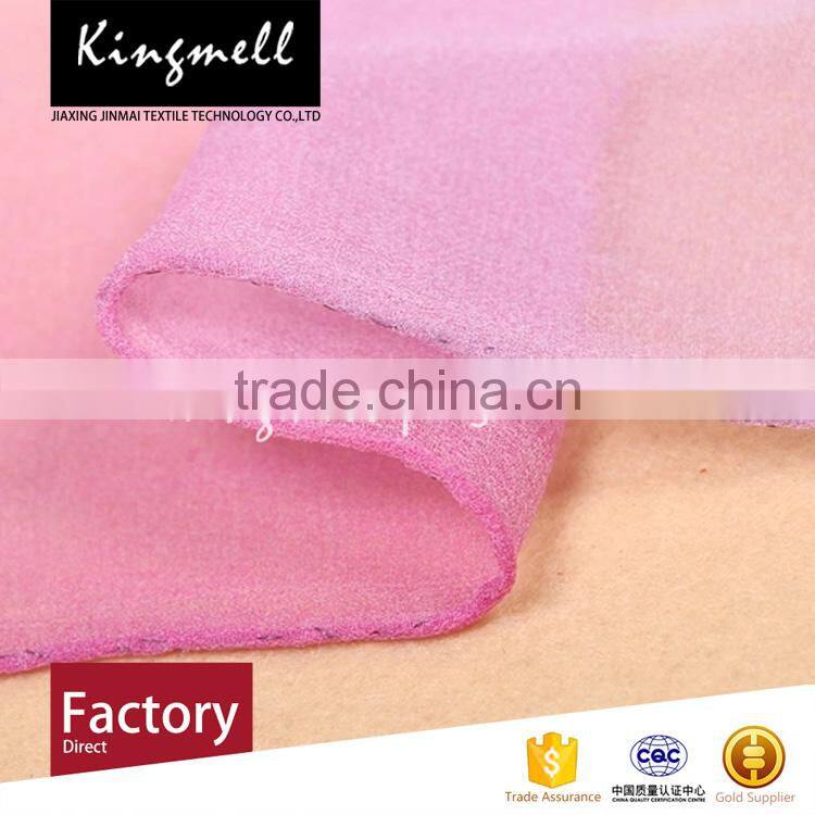 Custom Chinese supplier' digital printing silk georgette hijab scarf women scarf