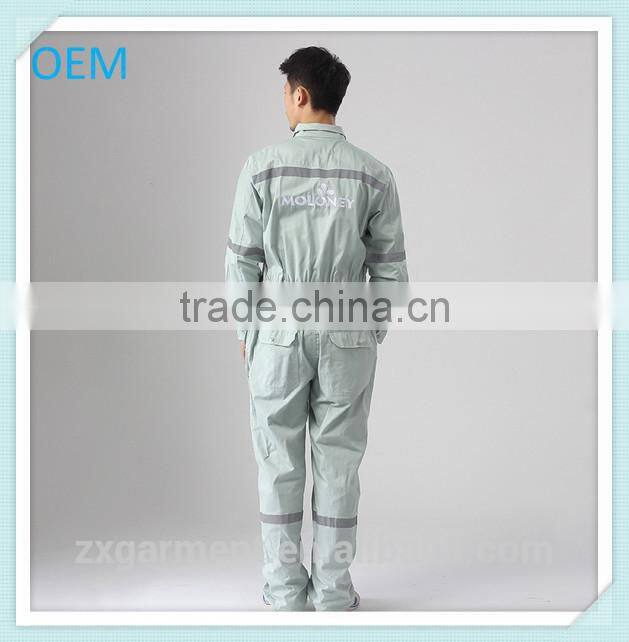 2017 ZX high quality Offshore Mens Coverall Style mechanic engineering uniform design