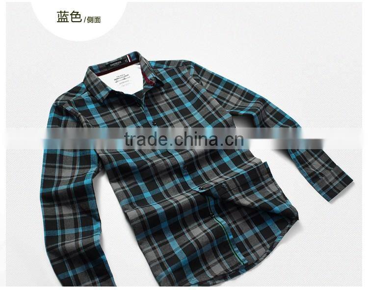 Mens flannel checked shirts