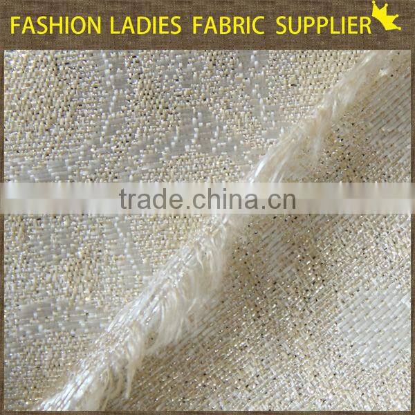shaoxing textile 2016 Hot selling! poly/ctn jacqaurd fabric,garments fabric,ladies' wearing fabric 230gsm jacquard materials
