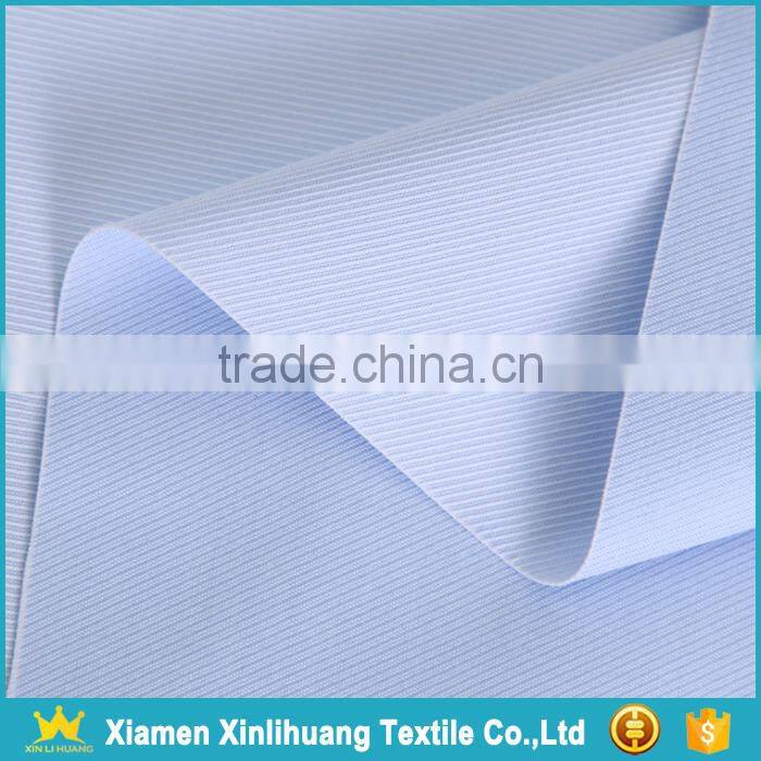 Good Quality Cavalry Twill CVC 50 Polyester 50 Cotton Shirting Fabric