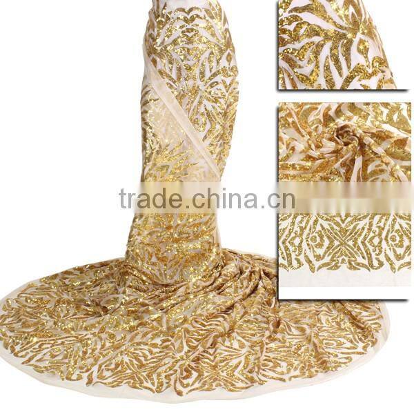 Hot Selling French Lace With Sequins FL1183-1