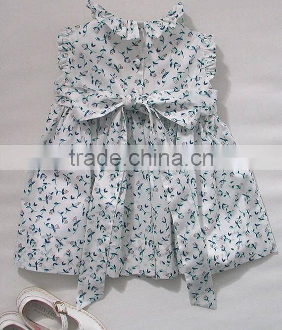 Wholesale Price Printed European Style Baby Girl Clothes Summer Sets