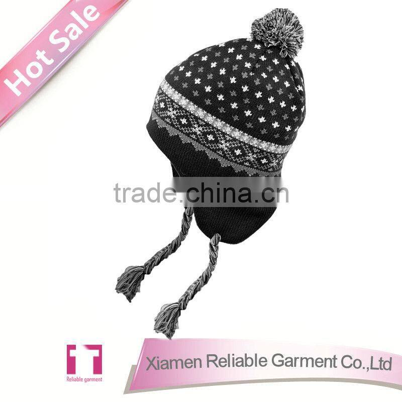 Custom knitting hat wholesale crochet knitted hats animal/ cheap knit hat