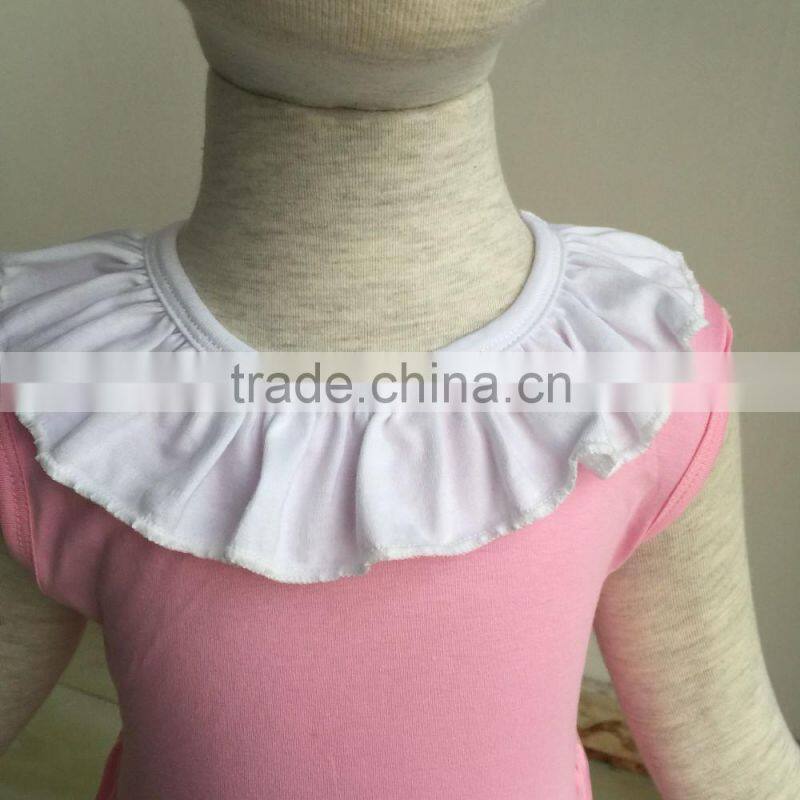 QL-409 sleeveless dress with bib match big flower baby party dress