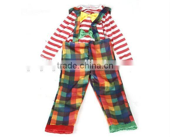 OEM Factory Party Supplies Child Magic Show Clown rompers Costumes